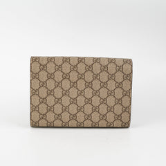 Gucci GG Supreme Dionysus Wallet On Chain