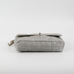 Chanel Fabric Quilted Reissue Flap Sliver Bag
