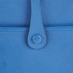 Hermes Evelyn 29 Blue Z Stamp 2021