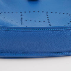 Hermes Evelyn 29 Blue Z Stamp 2021