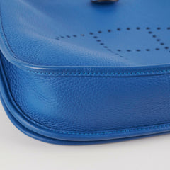 Hermes Evelyn 29 Blue Z Stamp 2021