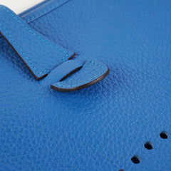 Hermes Evelyn 29 Blue Z Stamp 2021