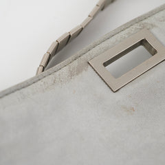 Chanel Fabric Quilted Reissue Flap Sliver Bag