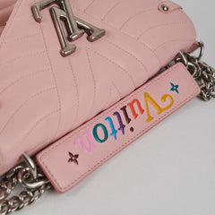 Louis Vuitton New Wave MM Pink Chain Bag