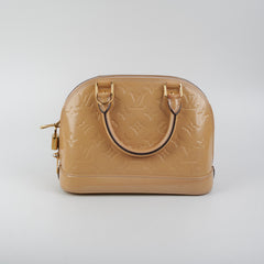 Louis Vuitton Alma BB Vernis Beige