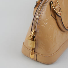 Louis Vuitton Alma BB Vernis Beige