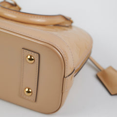 Louis Vuitton Alma BB Vernis Beige
