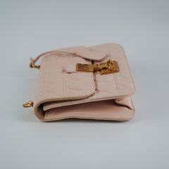 Christian Dior Dioraddict Flap Lambskin Light Pink