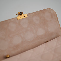 Christian Dior Dioraddict Flap Lambskin Light Pink