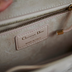 Christian Dior Dioraddict Flap Lambskin Light Pink