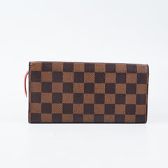 Louis Vuitton Emilie Wallet Damier Ebene