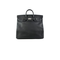 Hermes Haut A Courroies 50 Birkin Noir Black Togo