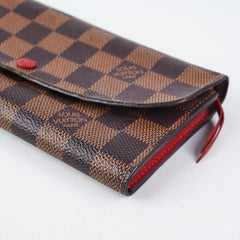 Louis Vuitton Emilie Wallet Damier Ebene