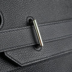 Hermes Haut A Courroies 50 Birkin Noir Black Togo