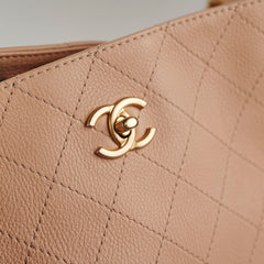 Chanel Beige Tote Bag