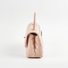 Chanel Small Coco Handle Caviar Pink Microchipped 2021