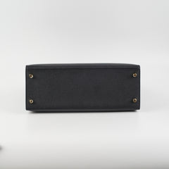 Hermes Kelly 28 Black C Stamp 2018