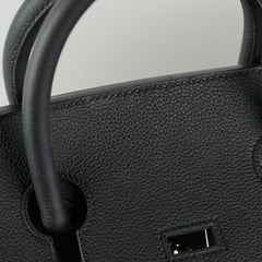 Hermes Haut A Courroies 50 Birkin Noir Black Togo