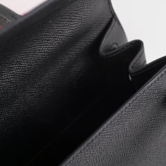 Hermes Kelly 28 Black C Stamp 2018