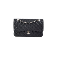 Chanel Medium Flap Caviar Classic Flap Black
