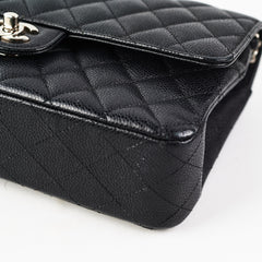 Chanel Medium Flap Caviar Classic Flap Black