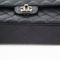 Chanel Medium Flap Caviar Classic Flap Black