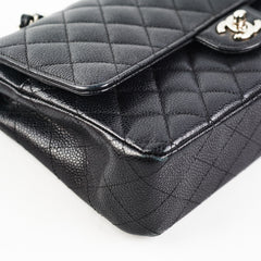 Chanel Medium Flap Caviar Classic Flap Black
