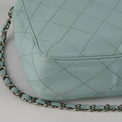 Chanel Vintage Camera Bag Light Blue (Recoloured)