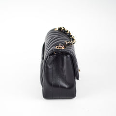 Chanel Mini Square Lambskin Black