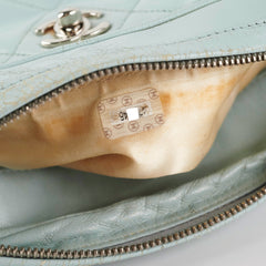 Chanel Vintage Camera Bag Light Blue (Recoloured)