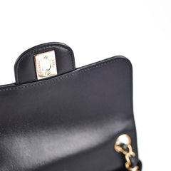 Chanel Mini Square Lambskin Black
