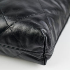 HOLD CV Chanel 22 So Black Medium Calfskin Handbag