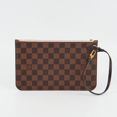 Louis Vuitton Neverfull MM Damier Ebene Pouch