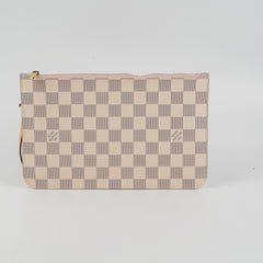 Louis Vuitton Neverfull MM Damier Azur Pouch