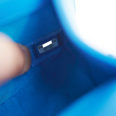 Chanel Small Boy Patent Blue Bag