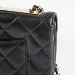 Chanel Trendy CC Shoulder Flap Lambskin Black