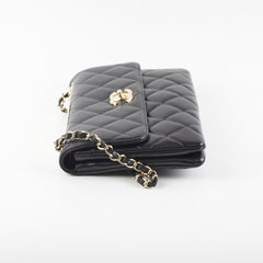 Chanel Trendy CC Shoulder Flap Lambskin Black