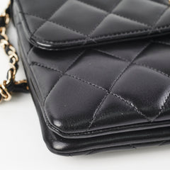 Chanel Trendy CC Shoulder Flap Lambskin Black