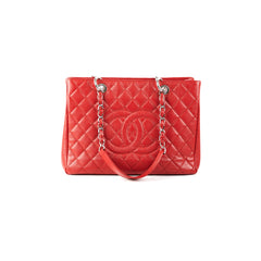 Chanel GST Caviar Red