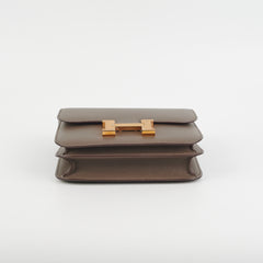 Hermes Constance 18 Etain Epsom  D Stamp 2019