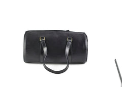 Louis Vuitton Epi Soufflot 30 Black Shoulder Bag