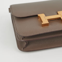 Hermes Constance 18 Etain Epsom  D Stamp 2019