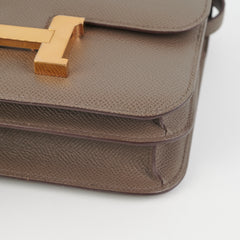 Hermes Constance 18 Etain Epsom  D Stamp 2019