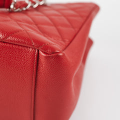 Chanel GST Caviar Red