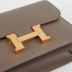 Hermes Constance 18 Etain Epsom  D Stamp 2019