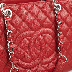 Chanel GST Caviar Red