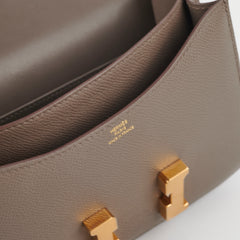 Hermes Constance 18 Etain Epsom  D Stamp 2019