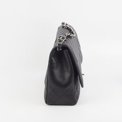 Chanel Single Flap Jumbo Caviar Black