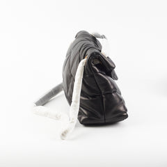 Saint Laurent Puffer Small Black Shoulder Bag