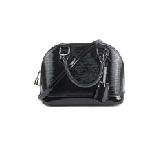 Louis Vuitton Alma BB Epi Patent Black